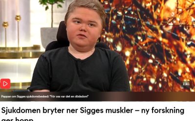 Sjukdomen bryter ner Sigges muskler – ny forskning ger hopp